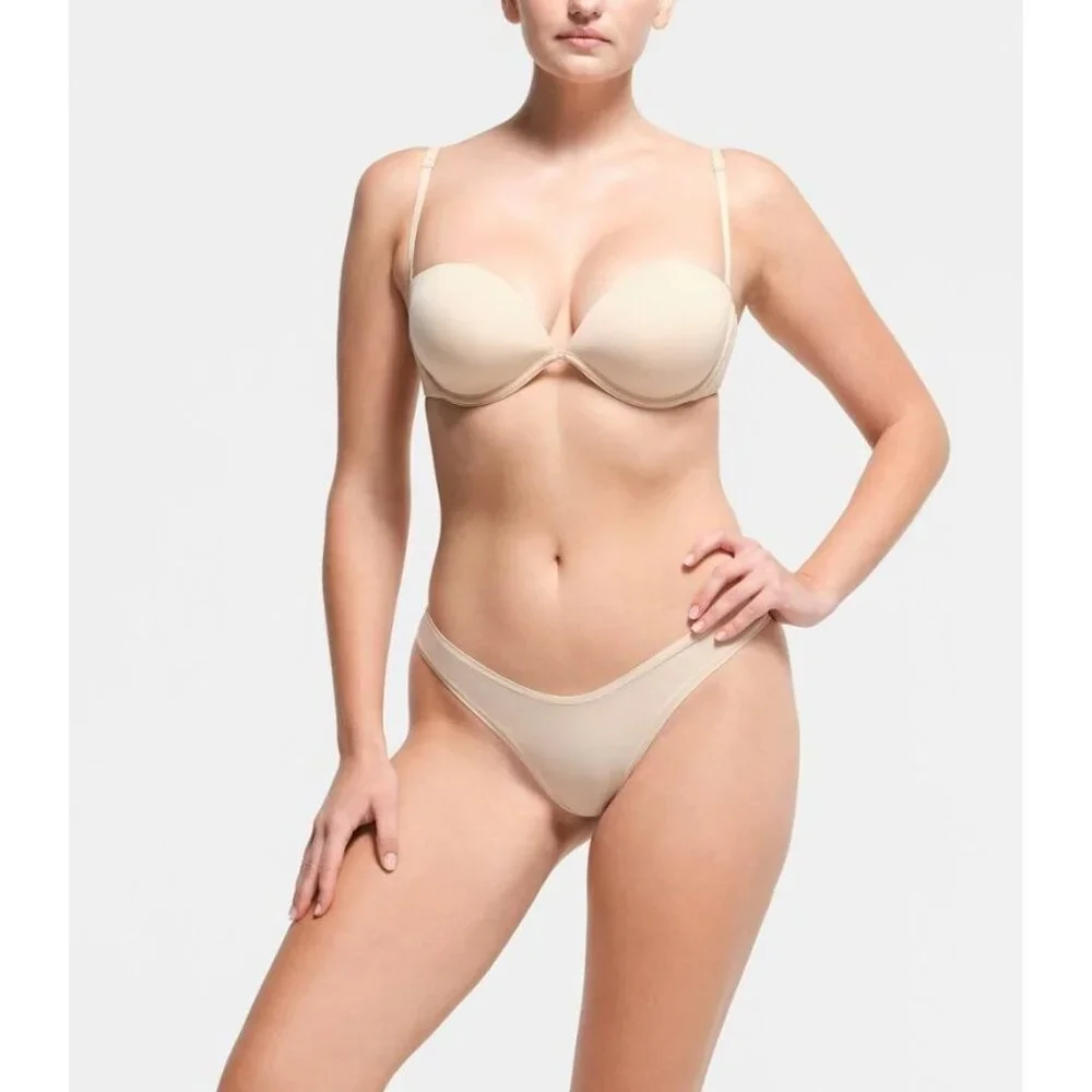 SKIMS Multi-Way Bra Underwire Bra Sand Size 34C NWT - Picture 2 of 7